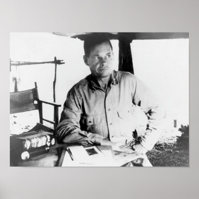 Chesty Puller On Guadalcanal - WW2 1942 Poster (Front)