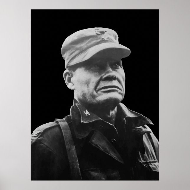 Chesty Puller -- War Hero Poster (Front)
