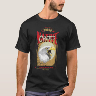 Chetco Native American Eagle Spirit Vintage Honor T-Shirt