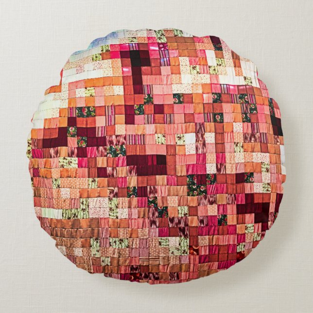 Cheung fung industrial building round cushion (Front)