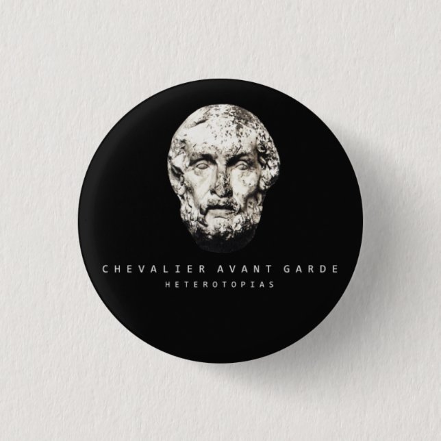 Chevalier Avant Garde "Homer + Album Title" Pin (Front)