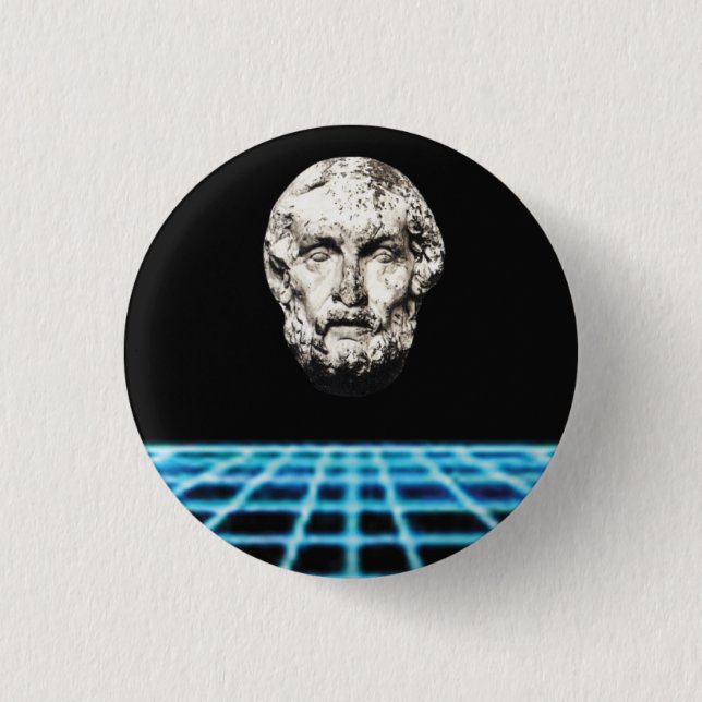 Chevalier Avant Garde - Homer & Grid - Heterotopia 3 Cm Round Badge (Front)