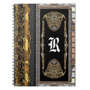 Cheveen French Baroque Monogram Notebook
