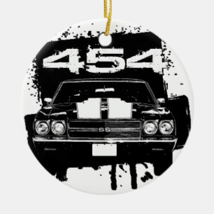 Chevelle 454 ceramic tree decoration