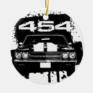 Chevelle 454 ceramic tree decoration