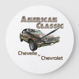 Chevelle by Chevrolet 1967 Large Clock