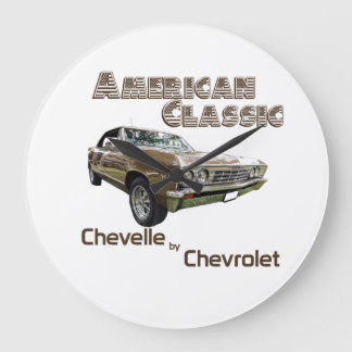 Chevelle by Chevrolet 1967 Large Clock