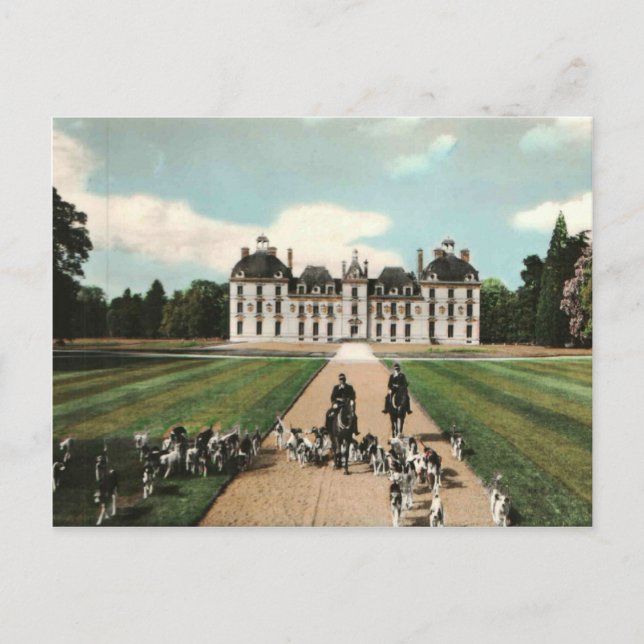 Cheverny chateau (Lior et Cher) 1920 Replica Postcard (Front)