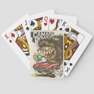 Cheverolet Camaro Playing Cards