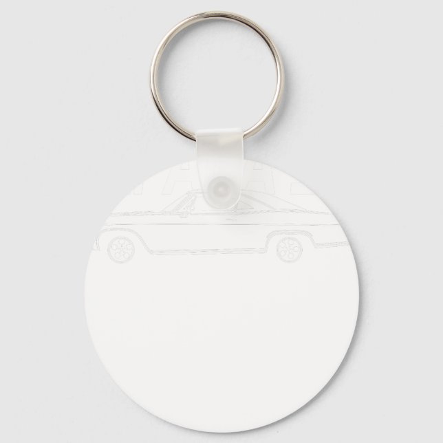 Chevrolet 1965 Impala ss 2 Key Ring (Front)