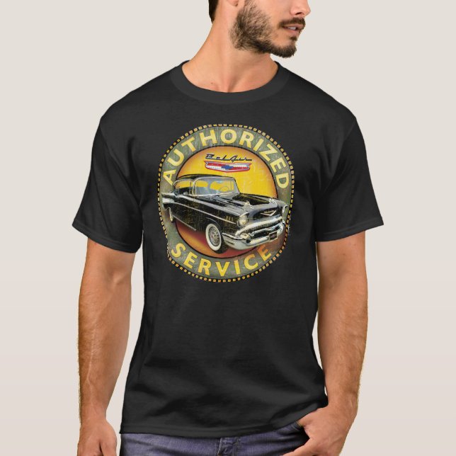 Chevrolet Bel air service sign T-Shirt (Front)