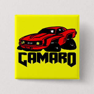 Chevrolet Camaro SS 15 Cm Square Badge