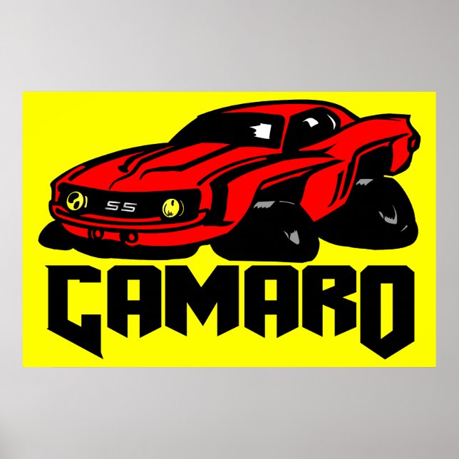 Chevrolet Camaro SS Poster (Front)