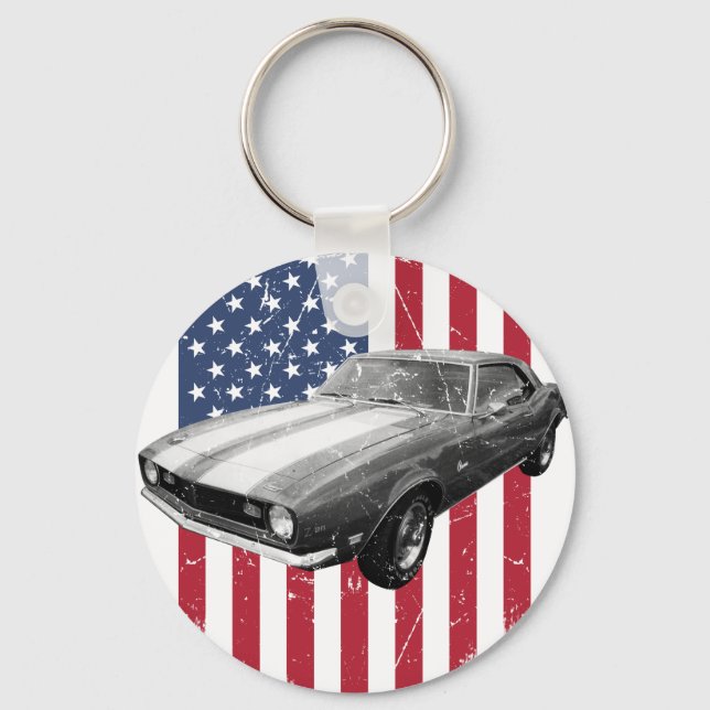 Chevrolet Camaro z28 Key Ring (Front)