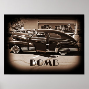 Chevrolet Fleetline Lowrider Bomb Poster