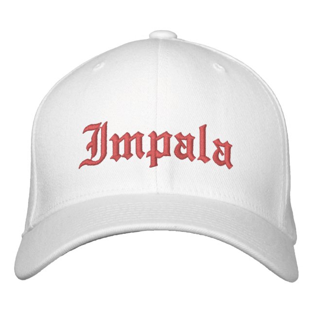 Chevrolet Impala Chevy Lowrider Old School Hat (Front)