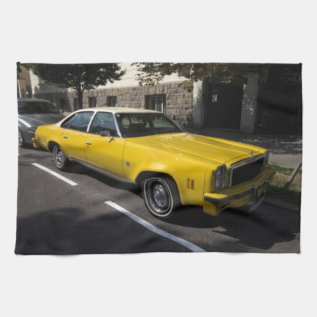 Chevrolet Malibu Classic Tea Towel (Horizontal)