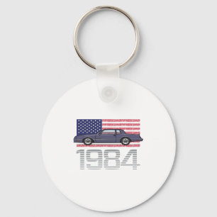 Chevrolet Monte Carlo Blue 1984 Key Ring