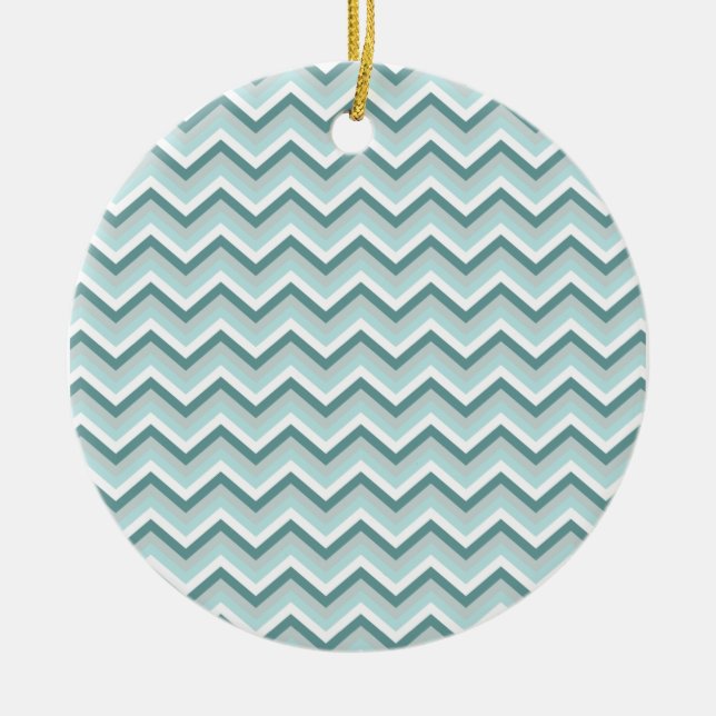 chevron3a.png ceramic tree decoration (Front)