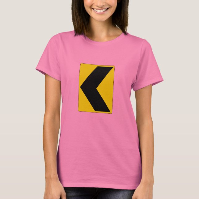 Chevron Alignment Left, USA T-Shirt (Front)