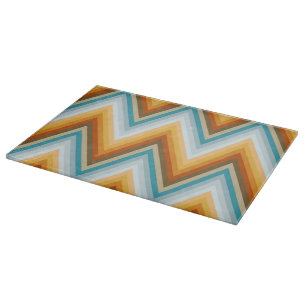 Chevron Background Pattern Cutting Board