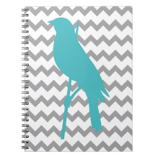 Chevron Bird Notebook