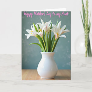 Chevron Bouquet Affection Card