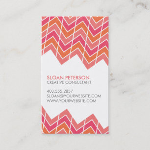 Chevron Business Card