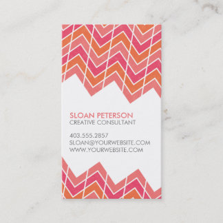Chevron Business Card