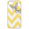 Chevron Butterflies Iphone Case | Yellow Grey