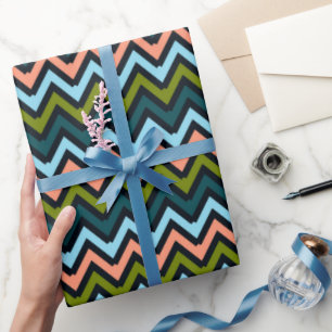 Chevron Colours Wrapping Paper