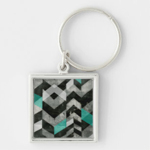 Chevron Exclusion II Key Ring