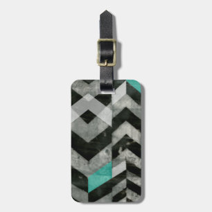 Chevron Exclusion II Luggage Tag