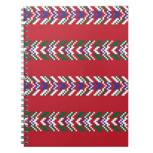 Chevron fair isle seamless pattern designallover,  notebook