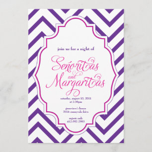 CHEVRON - Girls Night Out - Invitation