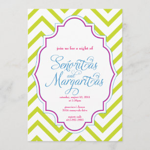 CHEVRON - Girls Night Out - Invitation