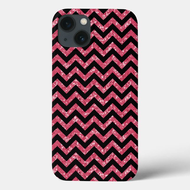 Chevron Glitter Look iPad Air BT Case (Back)