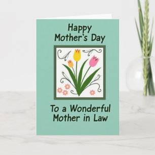 Chevron Graphic Wishes Card