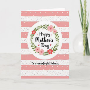 Chevron Heartfelt Message Card