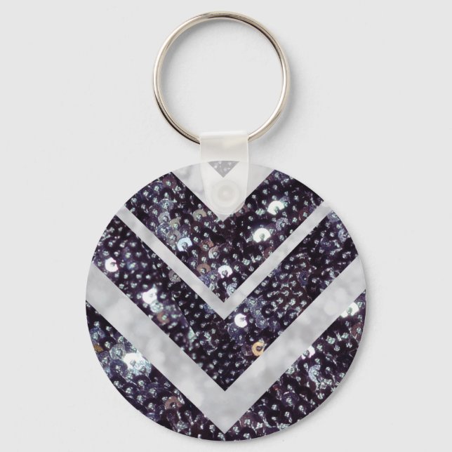 Chevron Key Ring (Front)