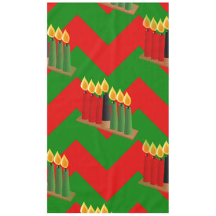 chevron kwanzaa  tablecloth