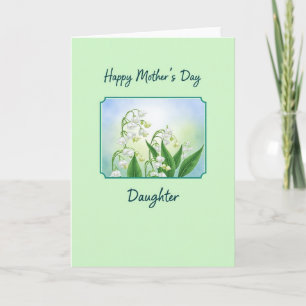 Chevron Mothers Day Daughter Card