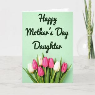 Chevron Mothers Day Wishes Card