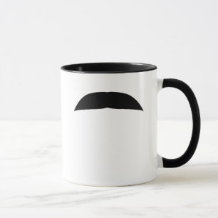 Chevron Moustache Mug
