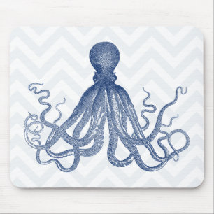 Chevron Octopus LT Mouse Mat