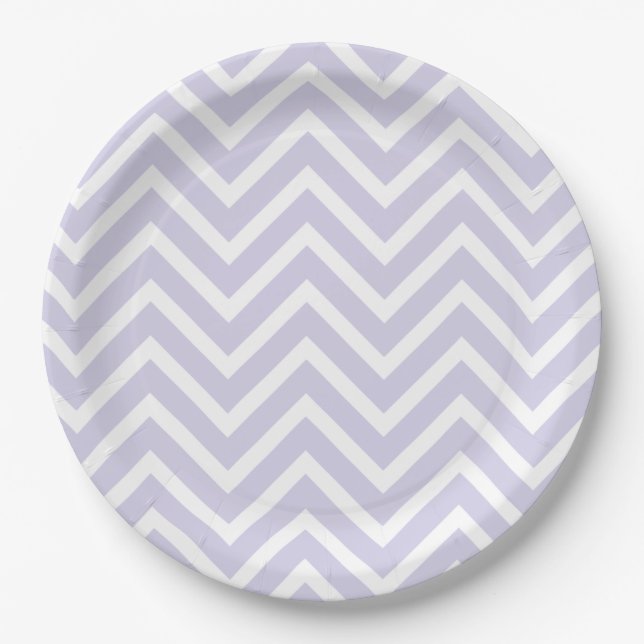 Chevron Paper Plate (Front)