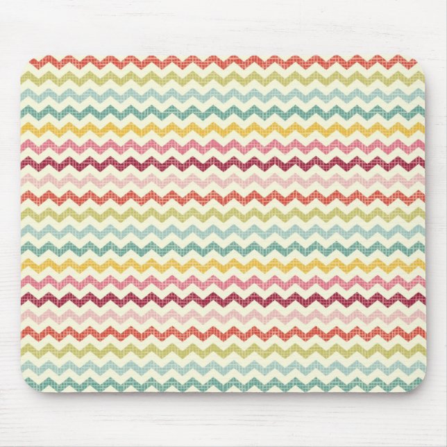 Chevron Pattern 4 Mouse Mat (Front)