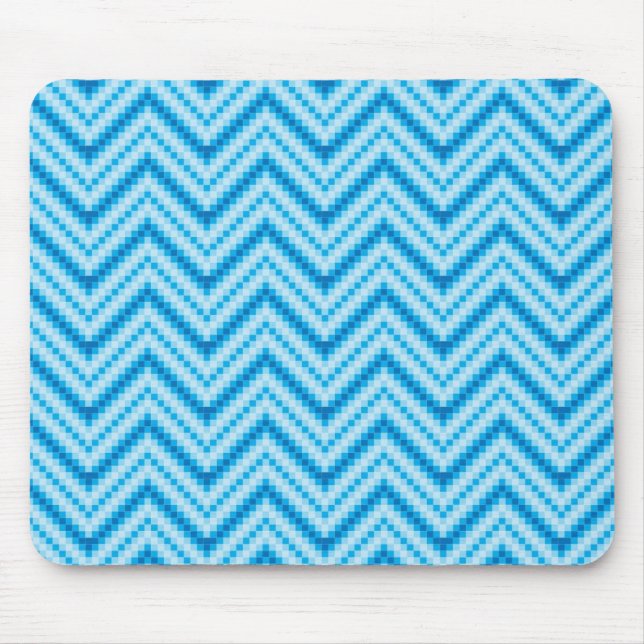Chevron Pattern Background Mouse Mat (Front)