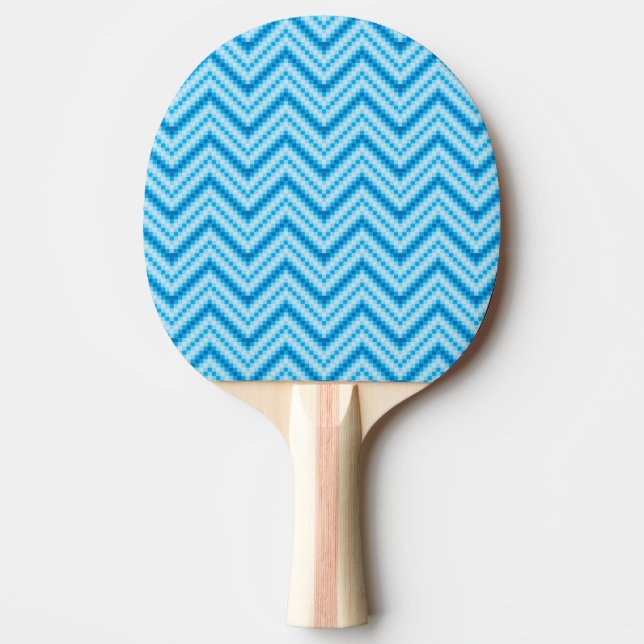Chevron Pattern Background Ping Pong Paddle (Front)