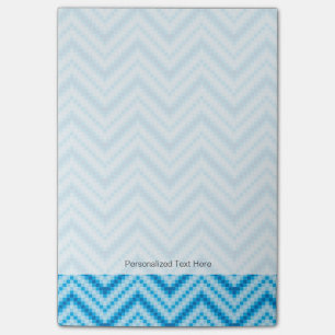 Chevron Pattern Background Post-it Notes